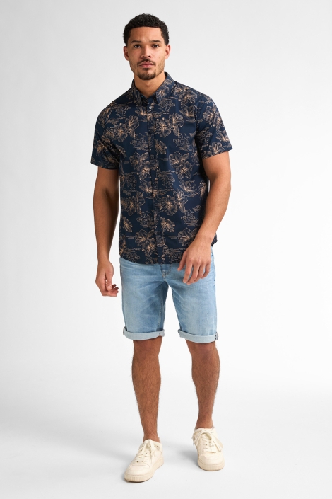 Petrol Industries men shirt short sleeve aop